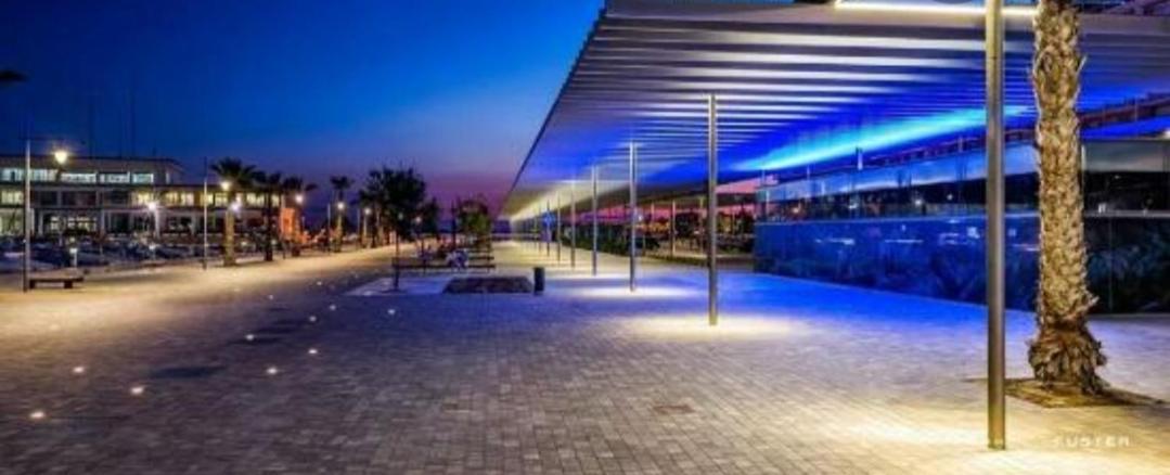 Mediterranean Beach Apartment 180º Sea & Island Views Santa Pola Bagian luar foto