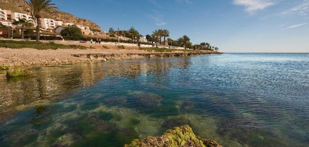 Mediterranean Beach Apartment 180º Sea & Island Views Santa Pola Bagian luar foto