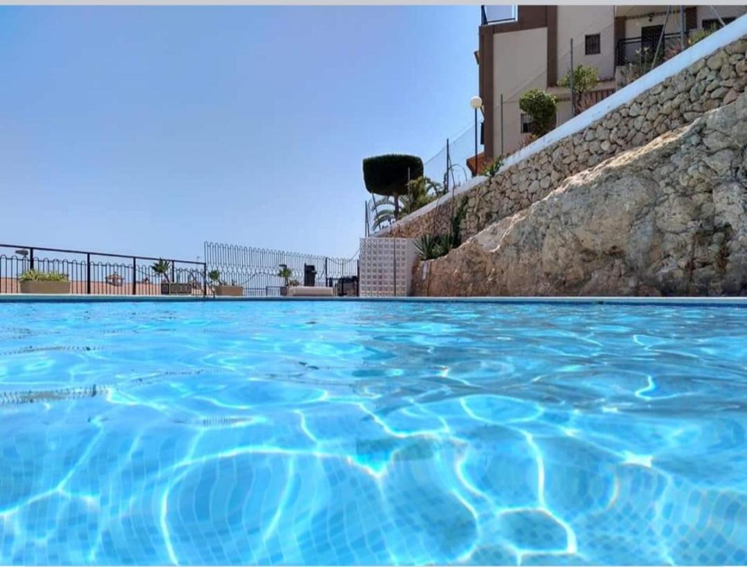 Mediterranean Beach Apartment 180º Sea & Island Views Santa Pola Bagian luar foto