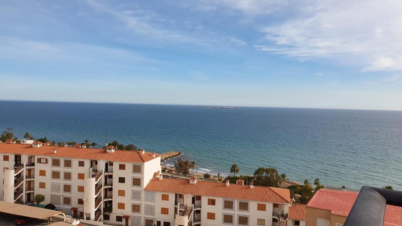 Mediterranean Beach Apartment 180º Sea & Island Views Santa Pola Bagian luar foto