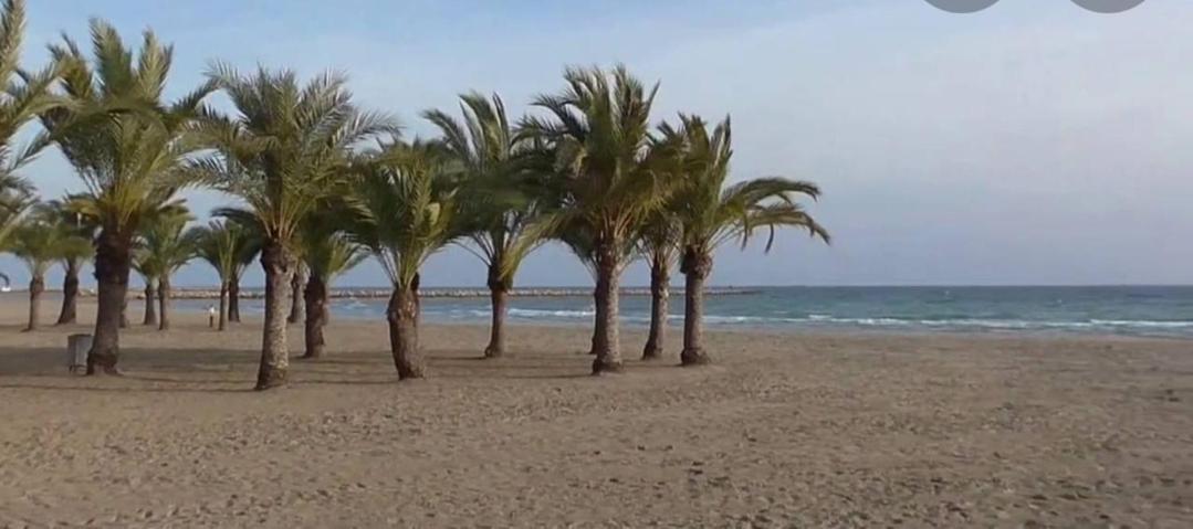 Mediterranean Beach Apartment 180º Sea & Island Views Santa Pola Bagian luar foto