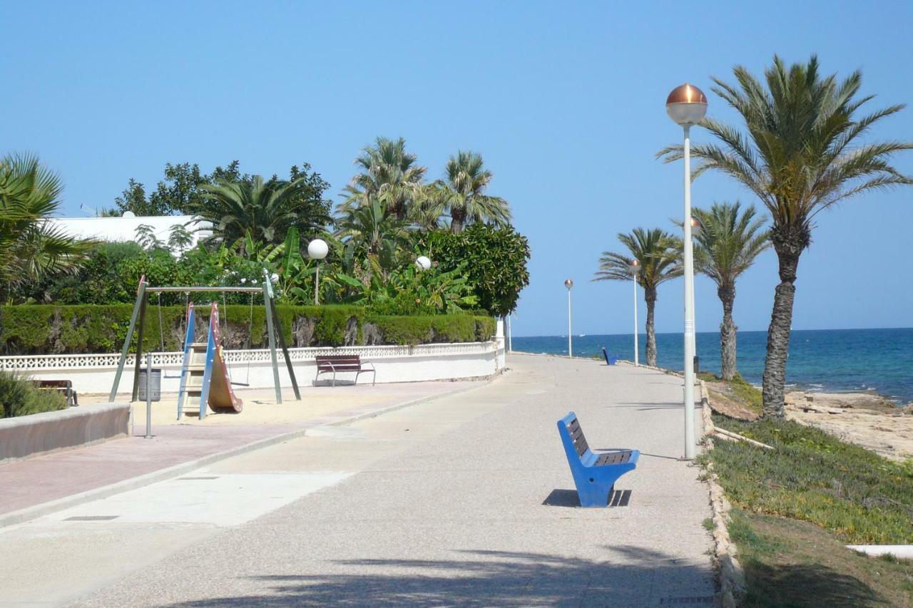 Mediterranean Beach Apartment 180º Sea & Island Views Santa Pola Bagian luar foto